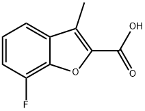 7-FLUORO-3-METHYL-1-BENZOFURAN-2-CARBOXYLIC ACID