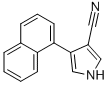 4-(1-NAPHTHALENYL)-1H-PYRROLE-3-CARBONITRILE Structure