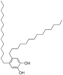 4,5-ditetradecylpyrocatechol Structure