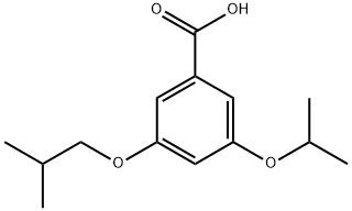 3-(2-Methylpropoxy)-5-(propan-2-yloxy)benzoic acid|3-异丁氧基-5-异丙氧基苯甲酸