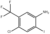 4-Chloro-2-iodo-5-(trifluoromethyl)aniline price.