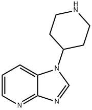 1-(哌啶-4-基)-1H-咪唑并[4,5-B]吡啶,852627-76-0,结构式