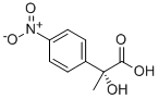 (R)-2-HYDROXY-2-METHYL(4-NITROBENZENE)ACETIC ACID Struktur