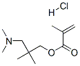 3-(dimethylamino)-2,2-dimethylpropyl methacrylate hydrochloride,85269-38-1,结构式