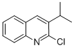 2-CHLORO-3-ISOPROPYLQUINOLINE Structure