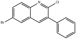 6-BROMO-2-CHLORO-3-PHENYLQUINOLINE