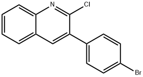 3-(4-BROMOPHENYL)-2-CHLOROQUINOLINE