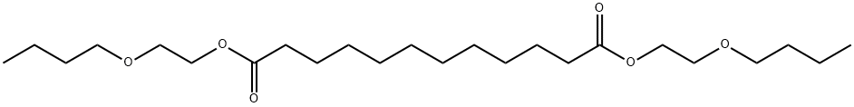bis(2-butoxyethyl) dodecanedioate,85284-13-5,结构式