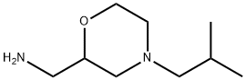 (4-异丁基吗啉-2-基)甲胺,852851-64-0,结构式