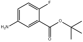 TERT-BUTYL 5-AMINO-2-FLUOROBENZOATE Struktur