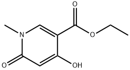 4-HYDROXY-1-METHYL-6-OXO-1,6-DIHYDRO-PYRIDINE-3-CARBOXYLIC ACID ETHYL ESTER Structure