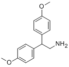 2,2-BIS(4-METHOXYLPHENYL)ETHYLAMINE Structure