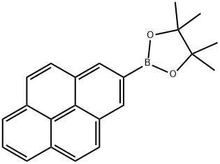 1,3,2-DIOXABOROLANE, 4,4,5,5-TETRAMETHYL-2-(2-PYRENYL)-|4,4,5,5-四甲基-2-(2-芘基)-1,3,2-二噁唑环戊硼烷
