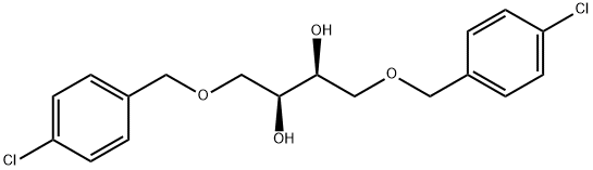 (S,S)-(-)-1,4-双-(4-氯苄氧基)-2,3-丁二醇,85362-85-2,结构式
