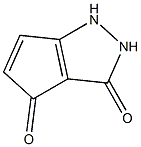 3,4-Cyclopentapyrazoledione,  1,2-dihydro-,853657-85-9,结构式