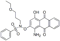 85371-62-6 [(1-amino-9,10-dihydro-4-hydroxy-9,10-dioxo-2-anthryl)oxy]-N-(3-ethoxypropyl)benzenesulphonamide