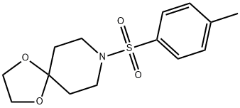 8-[(4-メチルベンゼン)スルホニル]-1,4-ジオキサ-8-アザスピロ[4.5]デカン 化学構造式