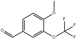 4-甲氧基-3-三氟甲氧基苯甲醛,853771-90-1,结构式
