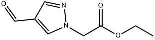 (4-Formyl-pyrazol-1-yl)-acetic acid ethyl ester Struktur