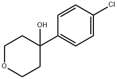 4-(4-CHLOROPHENYL)-TETRAHYDRO-2H-PYRAN-4-OL Struktur