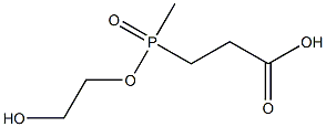 3-[(2-hydroxyethoxy)methylphosphinoyl]propionic acid|