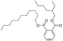 2-ethylhexyl undecyl phthalate Structure