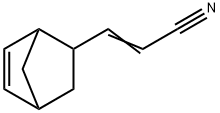 3-(bicyclo[2.2.1]hept-5-en-2-yl)acrylonitrile,85391-86-2,结构式