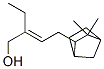 4-(3,3-dimethylbicyclo[2.2.1]hept-2-yl)-2-ethyl-2-buten-1-ol ,85392-41-2,结构式