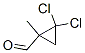 Cyclopropanecarboxaldehyde, 2,2-dichloro-1-methyl- (9CI) Structure