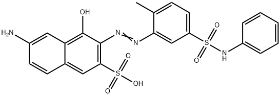 6-amino-3-[[5-anilinosulphonyl-2-methylphenyl]azo]-4-hydroxynaphthalene-2-sulphonic acid|