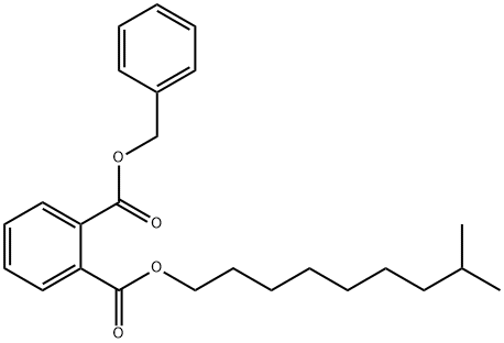 8-methylnonyl phenylmethyl phthalate Structure