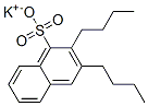 ジブチルナフタレンスルホン酸カリウム 化学構造式