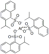 aluminium (1-methylethyl)naphthalenesulphonate Structure