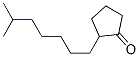 isooctylcyclopentan-1-one Structure