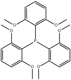 トリス(2,6-ジメトキシフェニル)ホスフィン 化学構造式