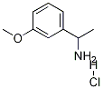 1-(3-甲氧基苯基)乙胺盐酸盐,854184-18-2,结构式