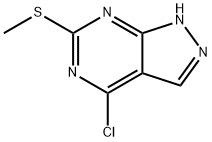 4-CHLORO-6-(METHYLTHIO)-1H-PYRAZOLO[3,4-D]PYRIMIDINE