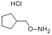 O-(シクロペンチルメチル)ヒドロキシルアミン塩酸塩 化学構造式