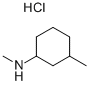 N,3-DIMETHYLCYCLOHEXANAMINE HYDROCHLORIDE Struktur
