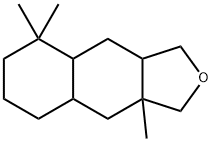 dodecahydro-3a,8,8-trimethylnaphtho[2,3-c]furan Structure