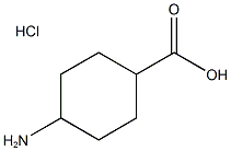 4-Aminocyclohexanecarboxylic acid hydrochloride Struktur