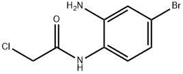 AcetaMide, N-(2-aMino-4-broMophenyl)-2-chloro- Structure