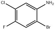 2-溴-4-氟-5-氯苯胺, 85462-59-5, 结构式