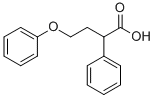 4-PHENOXY-2-PHENYL-BUTYRIC ACID 化学構造式