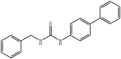 1 - ([1,1'-联苯] -4-基)-3-苄硫基脲,854644-24-9,结构式