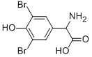 AMINO-(3,5-DIBROMO-4-HYDROXY-PHENYL)-ACETIC ACID,854646-48-3,结构式