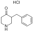 3-BENZYLPIPERIDIN-4-ONE HYDROCHLORIDE 化学構造式