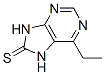 8H-Purine-8-thione,  6-ethyl-7,9-dihydro-,854695-33-3,结构式