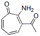 2,4,6-Cycloheptatrien-1-one, 3-acetyl-2-amino- (9CI) 结构式