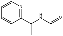 N-(1-PYRIDIN-2-YL-ETHYL)-FORMAMIDE 结构式